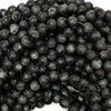 Natural Gray Labradorite Larvikite Round Beads 15