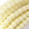 12mm resin acrylic rhinestone round beads 15