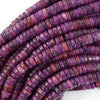 Purple Lepidolite Heishi Disc Beads 15.5