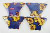 2 pieces 66mm purple shell butterfly pendant bead S4