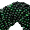AA Green Tiger Eye Round Beads Gemstone 15.5