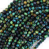 AA Green Blue Tiger Eye Round Beads Gemstone 15