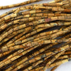 2mm x 4mm Natural Gemstone Tube Spacer Beads 15