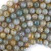 Natural Light Blue Opal Round Beads Gemstone 15