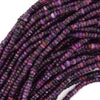 Purple Lepidolite Heishi Disc Beads 15.5