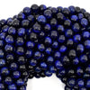 AA Blue Tiger Eye Round Beads Gemstone 15