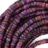 Purple Lepidolite Heishi Disc Beads 15.5