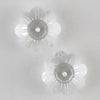 2 14mm Swarovski unfoiled 3700 margarita crystal