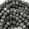 Natural Matte Map Jasper Round Beads Gemstone 15