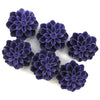 15mm synthetic coral chrysanthemum flower beads 15