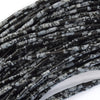 2mm x 4mm Natural Gemstone Tube Spacer Beads 15