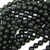 Green Goldstone Round Beads Gemstone 14.5