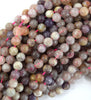 Natural Light Purple Pink Tourmaline Round Beads 15.5