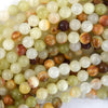 Natural Afghanistan Jade Round Beads Gemstone 15