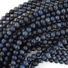 AA grade Natural Blue Dumortierite Round Beads 15.5