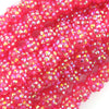 12mm resin acrylic rhinestone round beads 15
