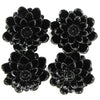 18mm synthetic coral chrysanthemum flower beads 15