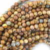 Natural Venus Jasper Round Beads Gemstone 15