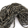 Natural Gray Map Jasper Round Beads Gemstone 15