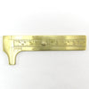 Jewelers brass caliper sliding gauge for bead 80mm - Eagle Beadz