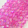 Magenta Mystic Aura Quartz Round Beads Gemstone 15