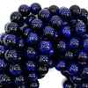 AA Blue Tiger Eye Round Beads Gemstone 15